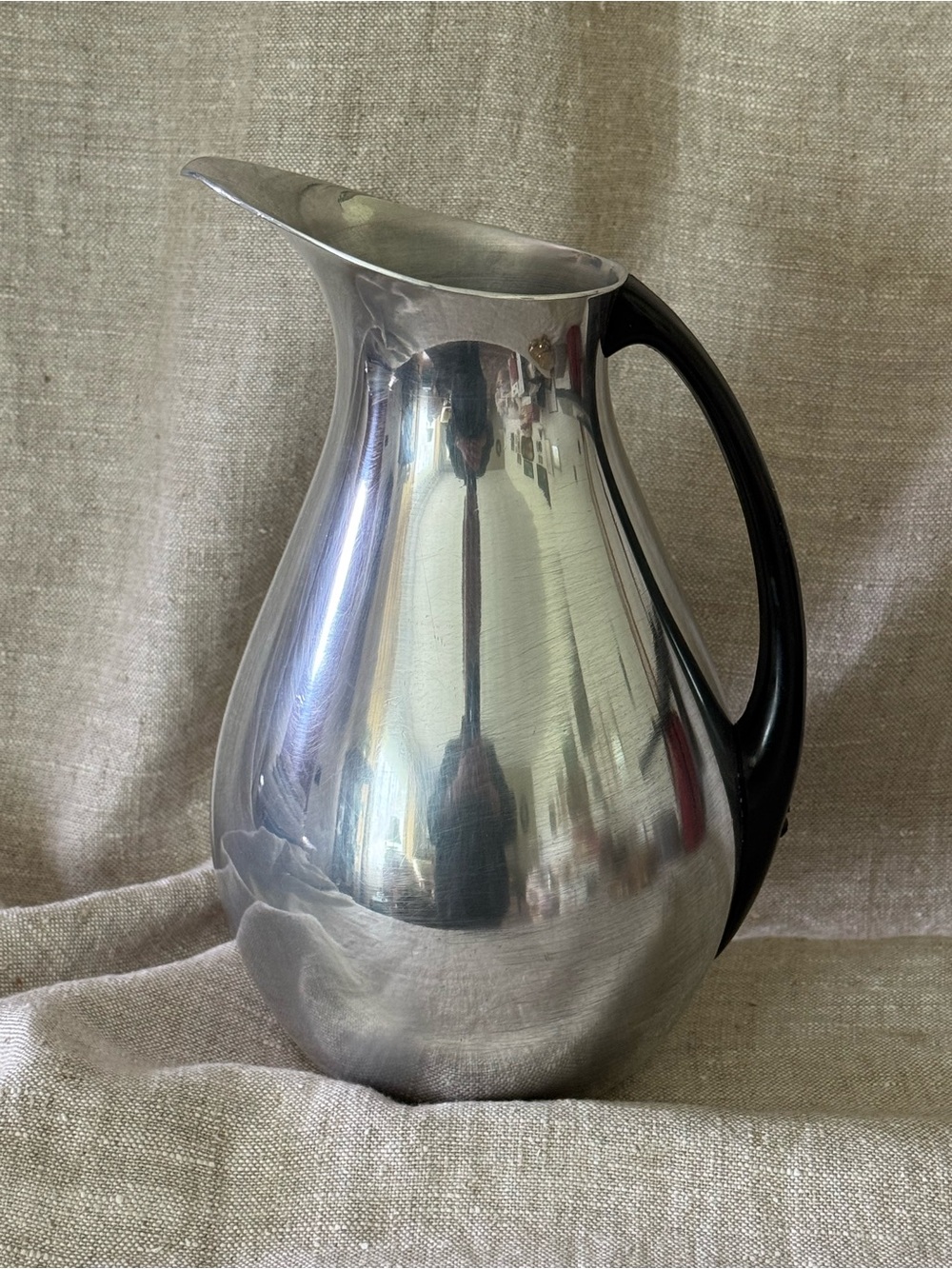 Retro Mid Century Modern Puralum Portugal Water Pitcher